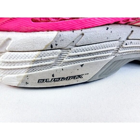 Asics Size 10 Womens GT-1000 Pink Breast Cancer Embroidered Logo Duomax Sneakers - Picture 8 of 16